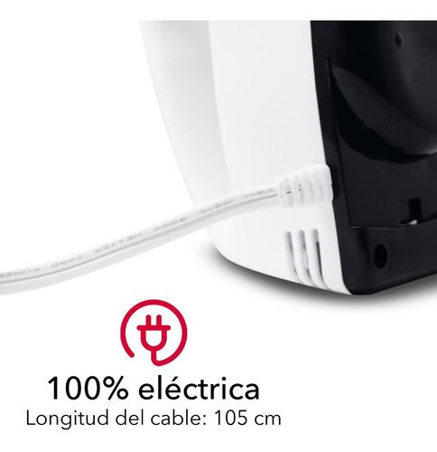 Rca Batidora De Mano 7 Velocidades Rc-093 Color Blanco