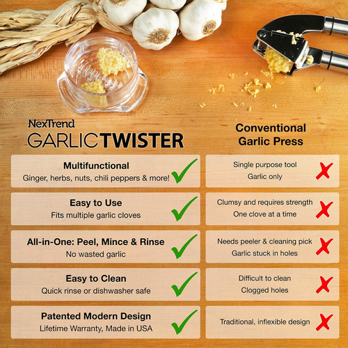 Nextrend Garlic Twister 4th Generation (clear)