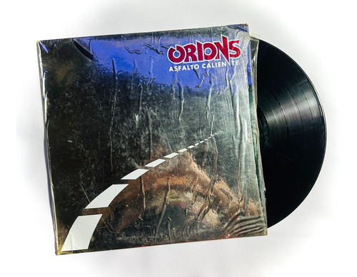 Orions - Asfalto Caliente Vinilo Lp Hard Rock Vg+ Sin Insert