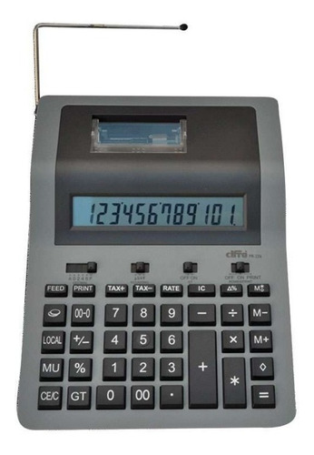 Imagen 1 de 9 de Calculadora Con Impresor Cifra Pr-226 Ticket Máquina Sumar