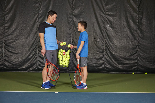 Cesta Portatil Wilson, Para Pelotas De Tenis (no Incluidas)