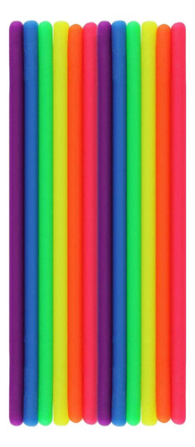 Cuerda Elástica, Cuerda Elástica Flexible, Goma Blanda, 12 U