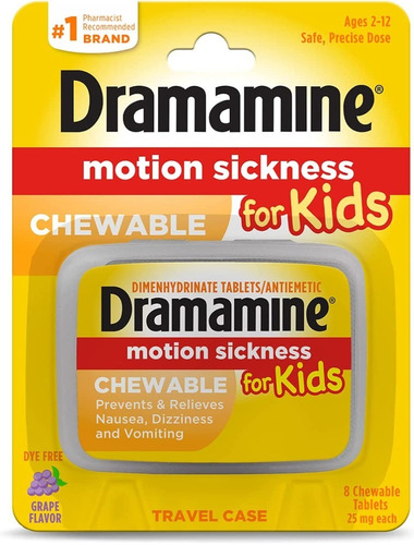 Dramamine Motion Sickness Relief For Kids