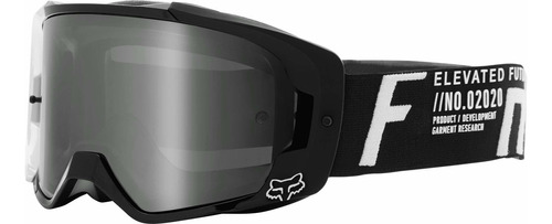 Gafas De Motocross  Vue Rigz  Lente Espejada Spark  Neg...