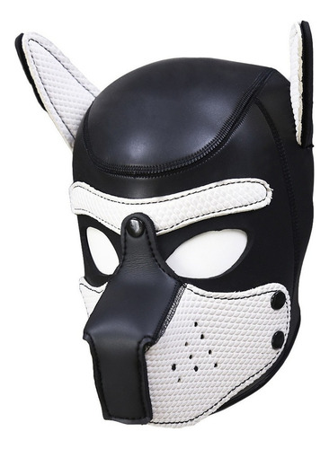 Fiesta Cachorro Máscara Cosplay Cabeza Completa