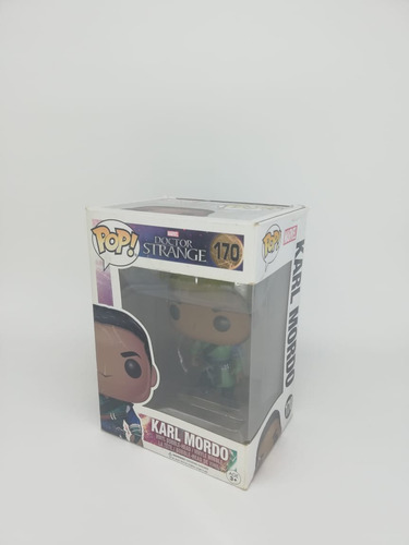 Funko Pop Marvel Karl Baron Mordo 170 Doctor Strange Dañado