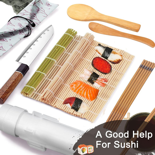 Kit De Sushi Para Principiantes, Incluye Elementos Esenciale