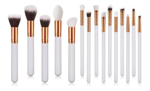 Set De 15 Brochas Para Maquillaje Profesional Ojos Y Rostro | Envío gratis Set De 15 Brochas Para Maquillaje Profesional Ojos Y Rostro | Envío gratis