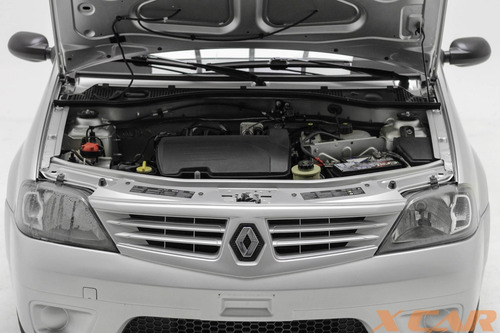 Renault Logan 1.0 Authentique 16v Flex Prata