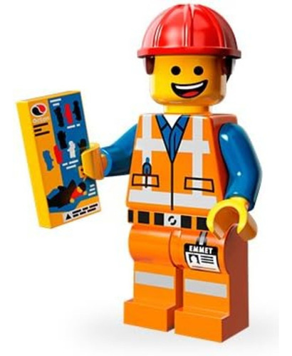 The Lego Movie Series: Figura De Lego Hard Hat Emmet