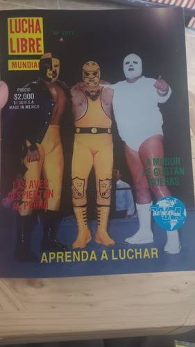 Perro Aguayo, Brazo De Oro, Pierroth En Revista Lucha Libre