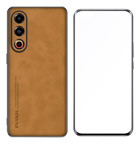 Funda Para Meizu 20 21 Pro Note Piel De Oveja+mica