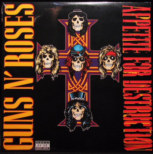 Guns N Roses - Appetite For Destruction (vinyl) Lp - Vinilo