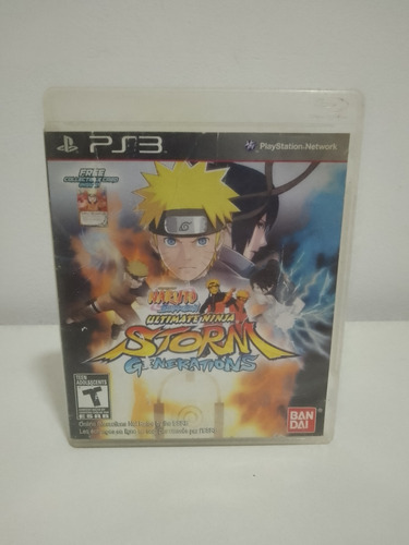 Naruto Shippuden Ultimate Ninja Storm Generations Ps3 Bandai