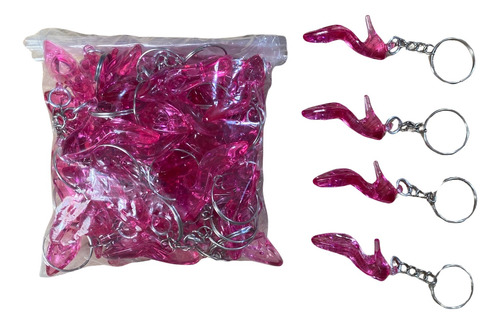 150 Unidades Chaveiro Sapatinhos Pink Noiva Lembrancinha 