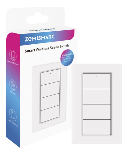Zemismart Interruptor Inalámbrico Dimmer Zigbee Homekit