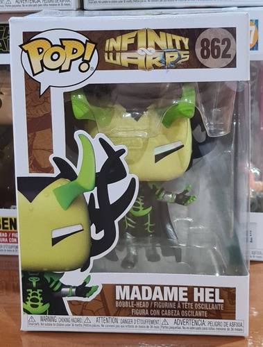 Funko Pop Madame Hel 862, Infinity Warps. Detalle En Caja (Usado)
