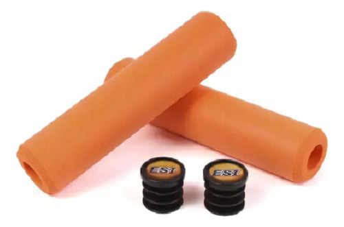 Manopla Esi Grips Extra Chunky 34 Mm 80g Cor Laranja