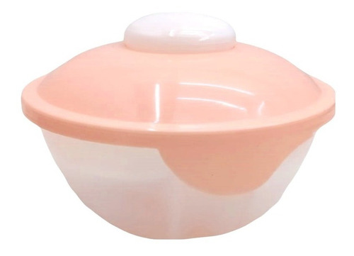Bowl Recipiente Contenedor Ensalada C/porta Condimento Color