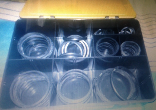 Imagen 2 de 5 de Caja De Sellos Cuadrado Cat 4c4784