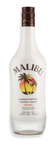 MalibĂș De Coco Licor Fino A Base De Ron 750ml Caja X12u
