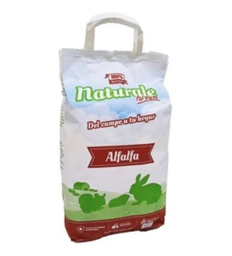 Heno Alfalfa 600g Para Conejos, Cuy Chinchillas