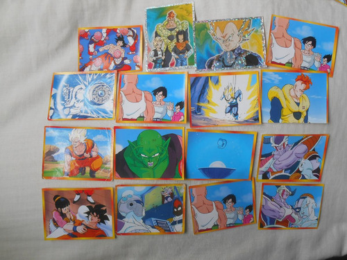 Lote De 20 Figuritas Del Álbum Dragon Ball Z 3, Navarrete