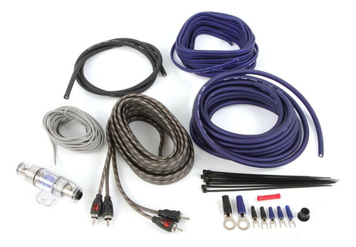 Bak82bl Kit Completo De Cableado De Amplificador Revest...