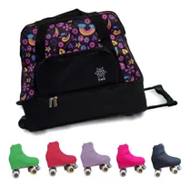 Comprar Combo Bolso Patin Cajon Carrito Estampado Yuco + Cubrebota