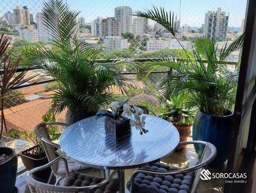 Imagem 6 de 10 de Apartamento Com 3 Dormitórios À Venda, 180 M² Por R$ 770.000,00 - Condomínio Edifício Portinari - Sorocaba/sp - Ap1257