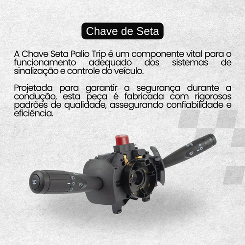Chave De Seta Fiat Palio Novo/weekend E Doblo 2009 A 2012