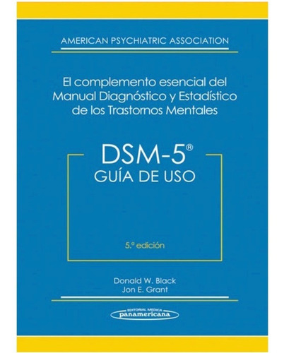 Dsm-5. Guía De Uso / Libro Orginal, Papel Y !!