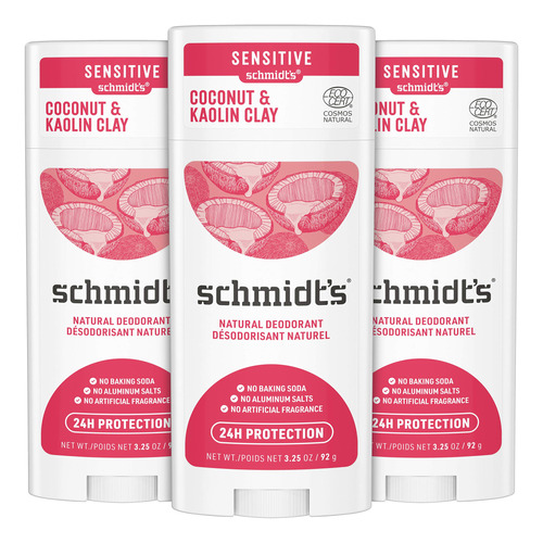 Schmidt's Desodorante Natural Sin Aluminio Para Mujeres Y Ho