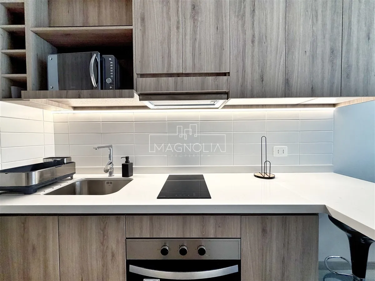 Imagen 4 de 15 de Departamento Amoblado En Arriendo De 1d/1b En Las Condes