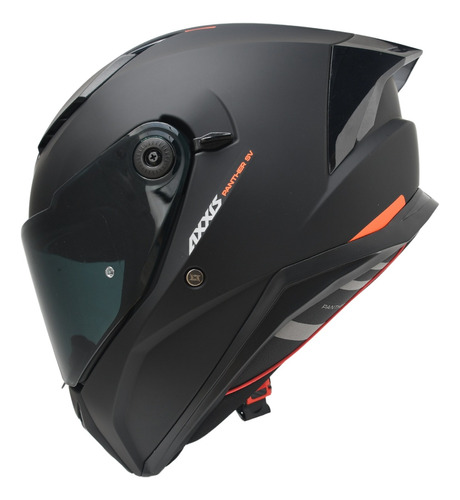 Casco Integral Axxis Panther Negro Mate Certificado Ece 2206