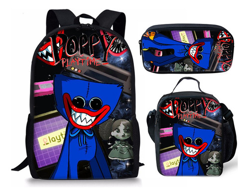 . Set De Tres Piezas 2022 New Poppy Playtime Bobbi's Game Time