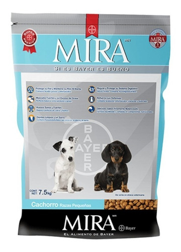 Mira Cachorro Raza Pequeña 3kg Alimento Para Perro Premium