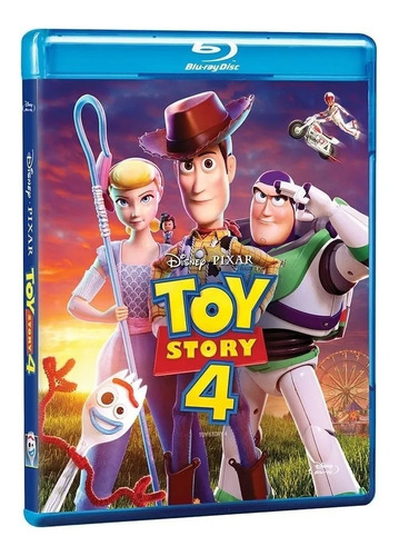 Blu-ray Toy Story 4 - Walt Disney Desenho - Original Lacrado