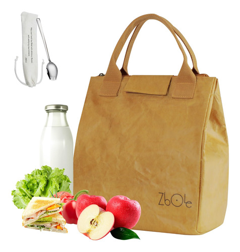 Zbole Bolsas De Almuerzo Para Mujeres Y Hombres, Reutilizabl