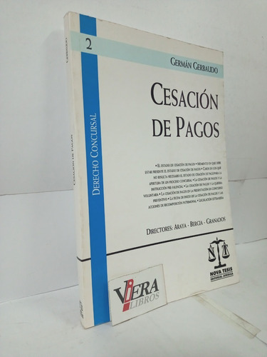 Cesación De Pagos / Gerbaudo, Germán E.