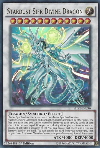 Stardust Sifr Divine Dragon - Mp17 Yugioh