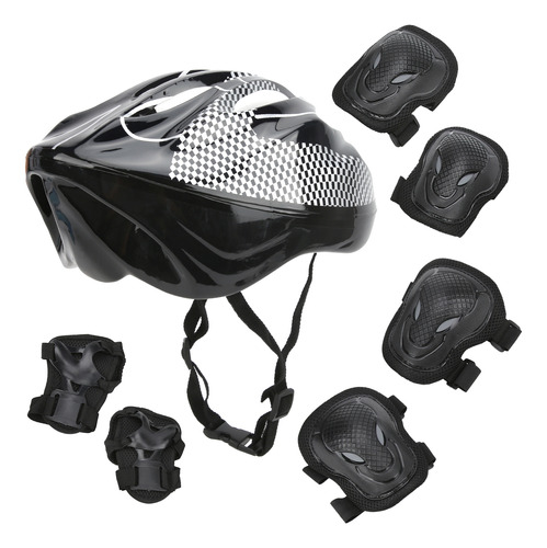 Rodilleras Para Casco, Coderas, Protector De Muñeca, 7 Unida