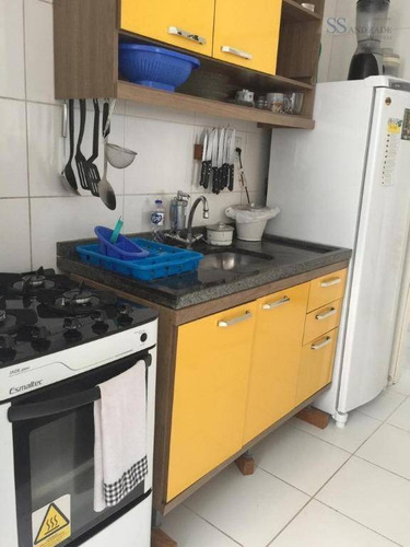 Apartamento Á 700m Da Orla Da Praia Martin De Sá - Ap0179