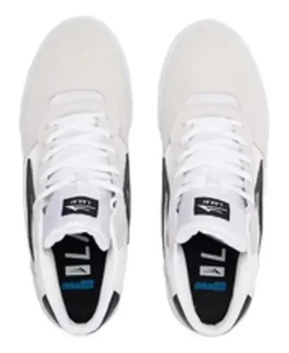 Tenis Lakai Cambridge Mid White Black | Parcelamento sem juros