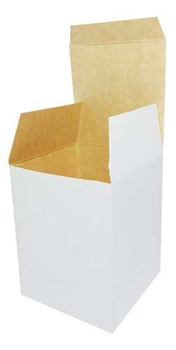 Caja Para Taza Grande Taz2 X 10u Packaging Blanco Madera 