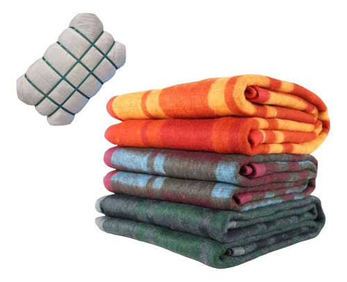 Ropa De Cama Lote Fardo 20 Frazadas 2 Plazas