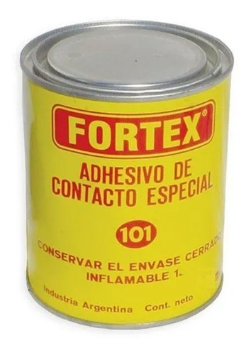 Cemento Adhesivo De Contacto Fortex 1 Litro Pegamento 101