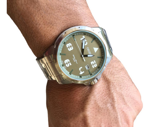 Relogio Orient Masculino Mbss1195a E2sx Aço Analogico