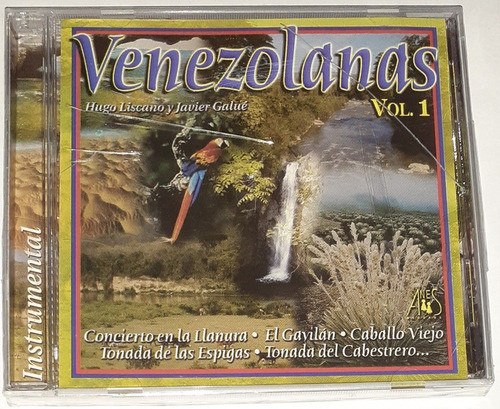 Cd - Venezolanas Vol 1 - Hugo Liscano Y Javier Galué