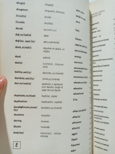 Ingles Logico 201 Glossary (Usado)